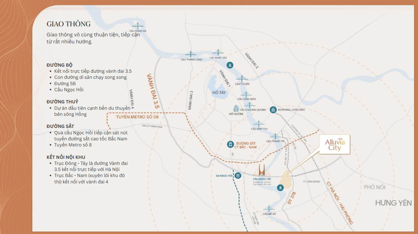 Alluvia City cách Hà Nội bao xa? Test thử thời gian di chuyển thực tế 2