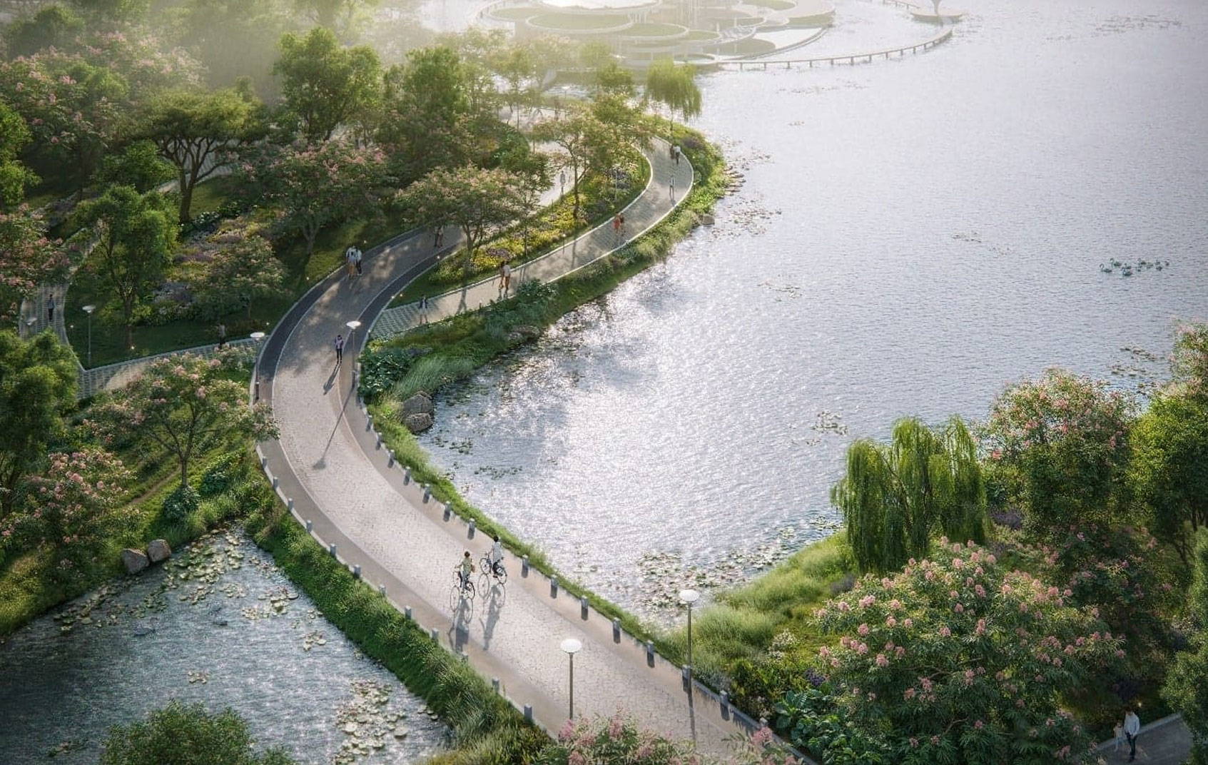 Alluvia City và lợi thế ven sông Hồng: Giá trị cảnh quan, sinh thái và phong thủy không thể sao chép 3