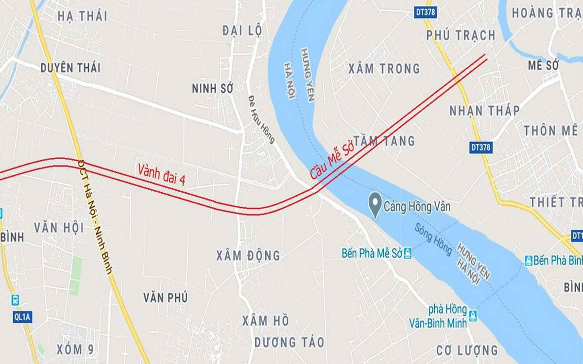 Các tuyến giao thông trọng điểm kết nối Alluvia City Văn Giang – Hà Nội 3