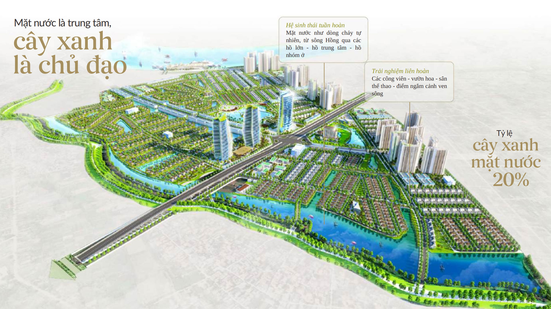 Cây xanh và Cảnh quan Alluvia City Văn Giang Hưng Yên 3