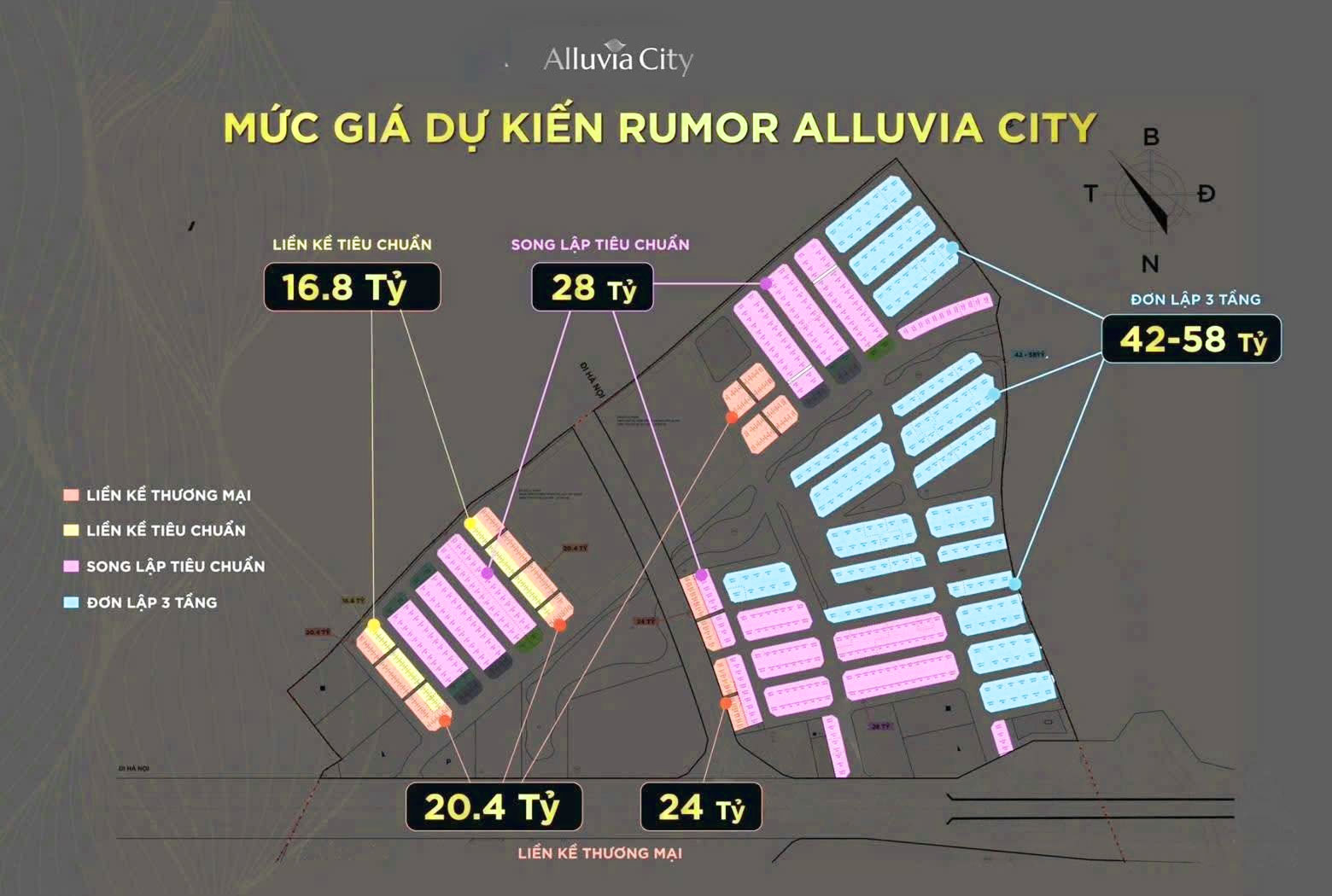 Bảng giá Alluvia City - Cập nhật mới nhất & Khung giá từng dòng sản phẩm 1