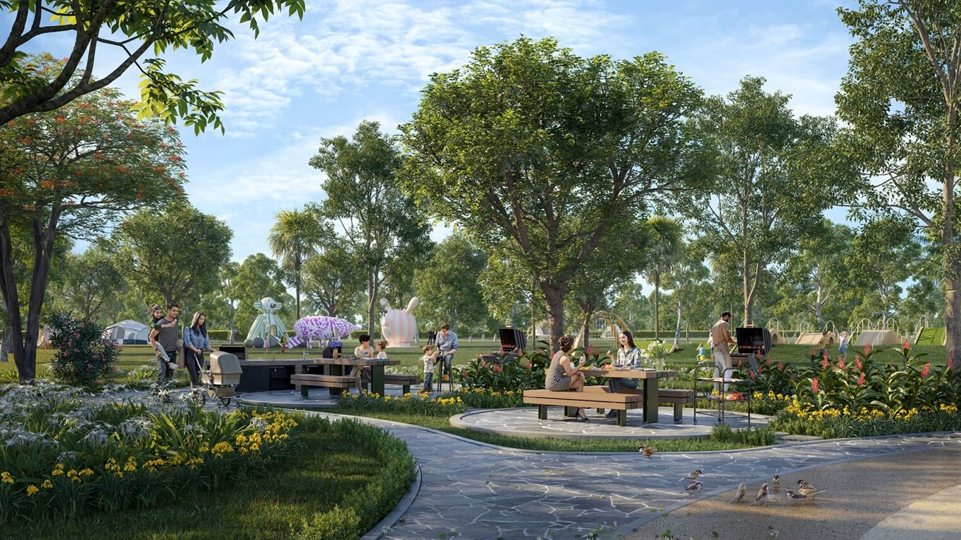 So sánh tiện ích Alluvia City và Ecopark 2