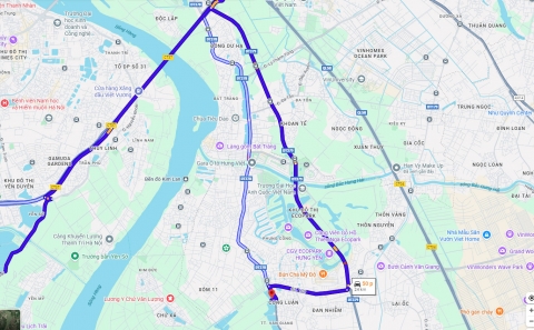 Các tuyến giao thông trọng điểm kết nối Alluvia City Văn Giang – Hà Nội