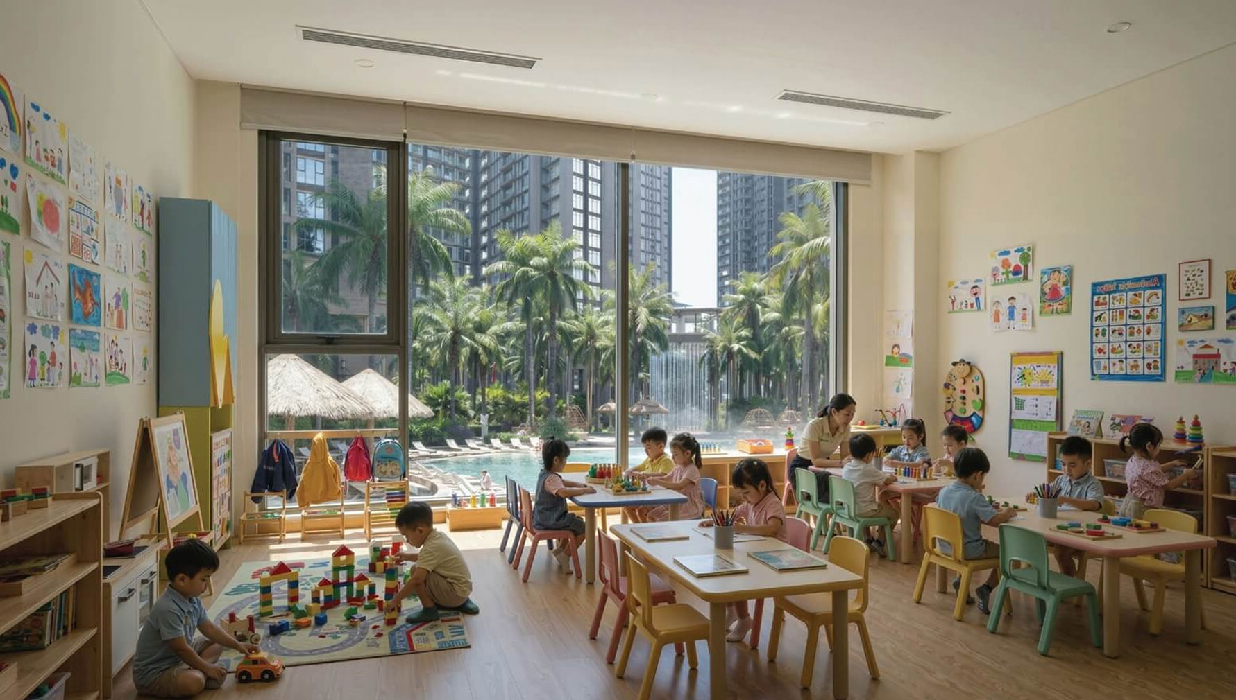 Tiện ích Phân khu Alumi 24