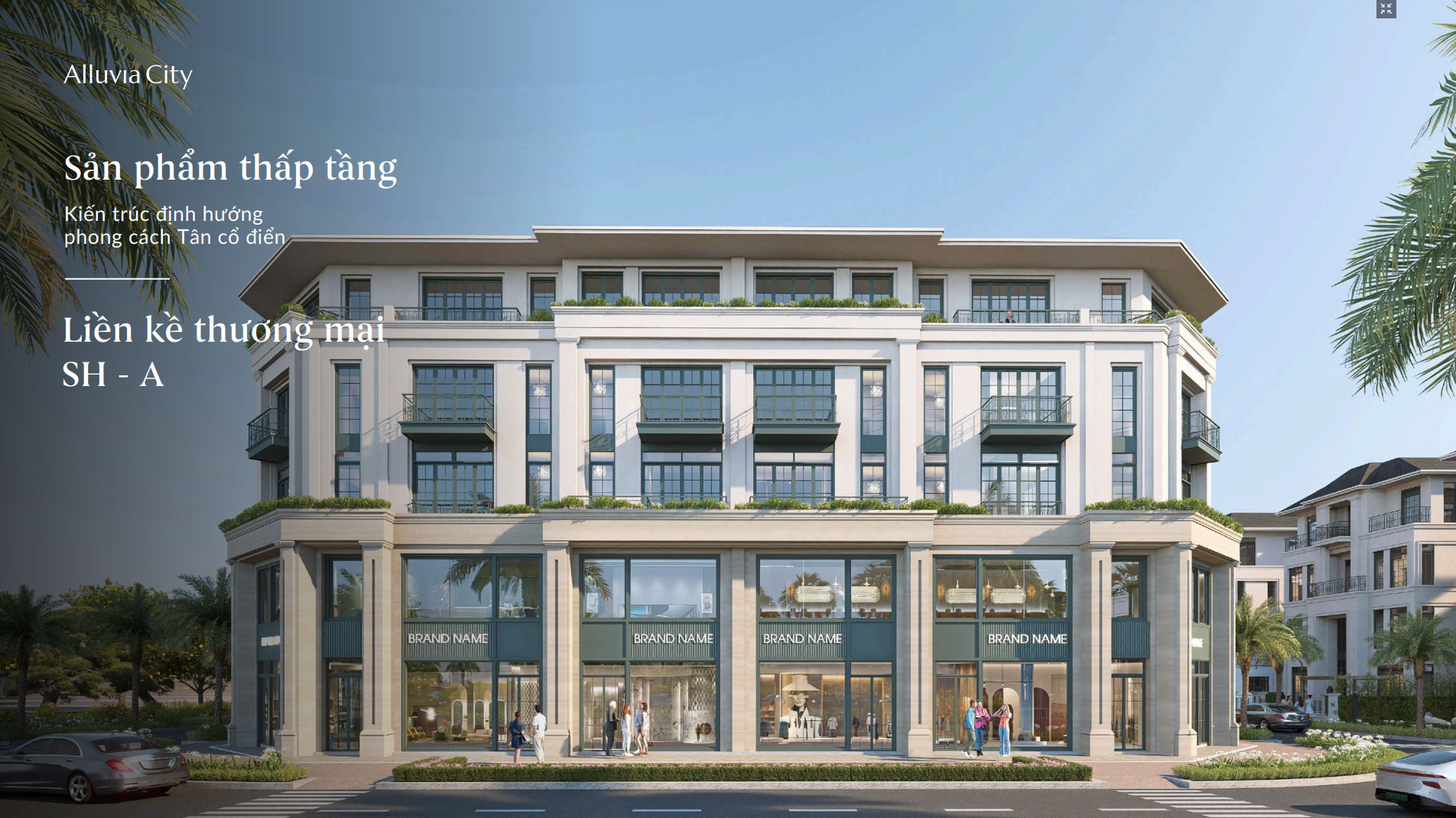 Liền kề thương mại Alluvia City 8