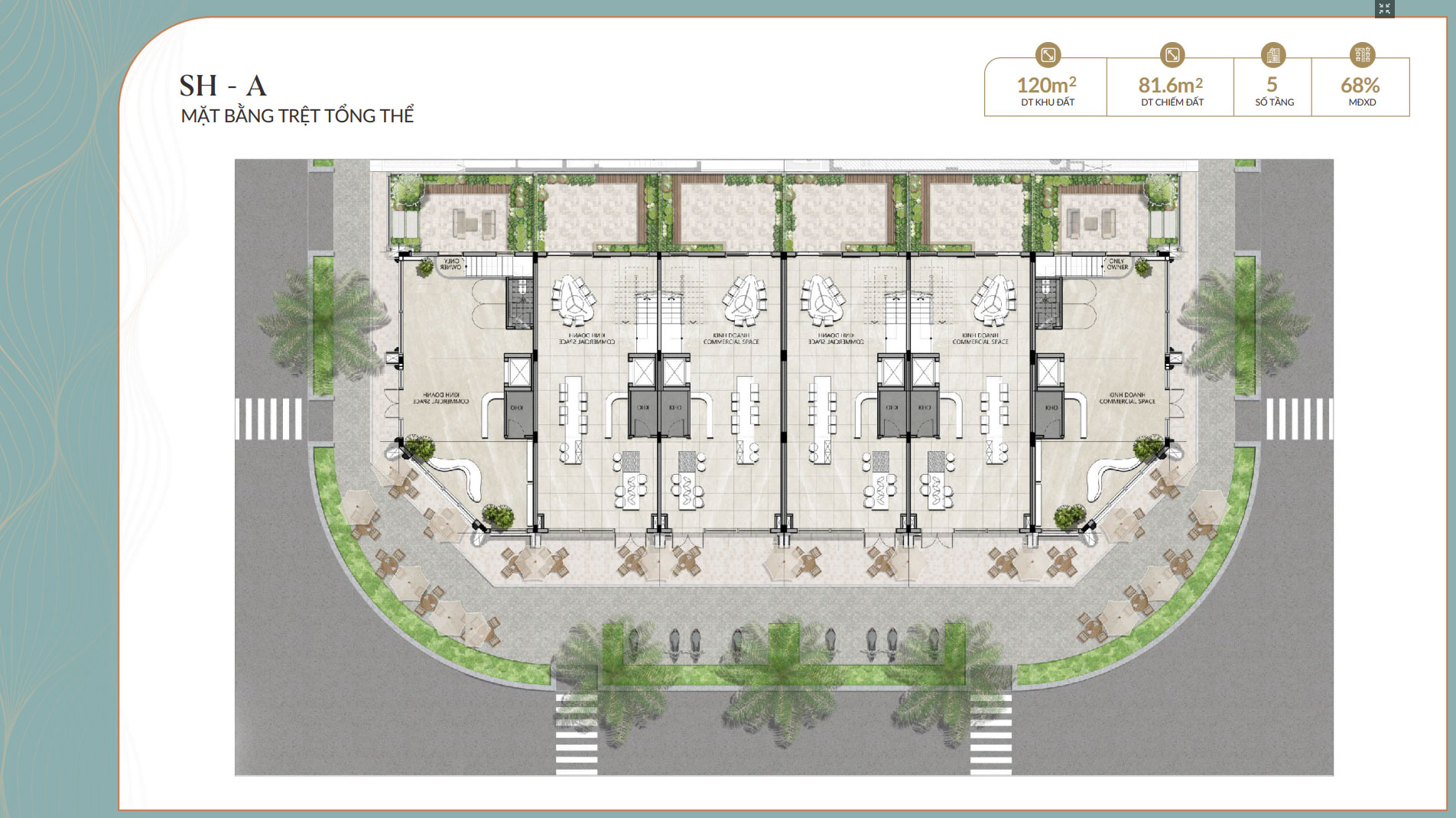 Liền kề thương mại Alluvia City 9