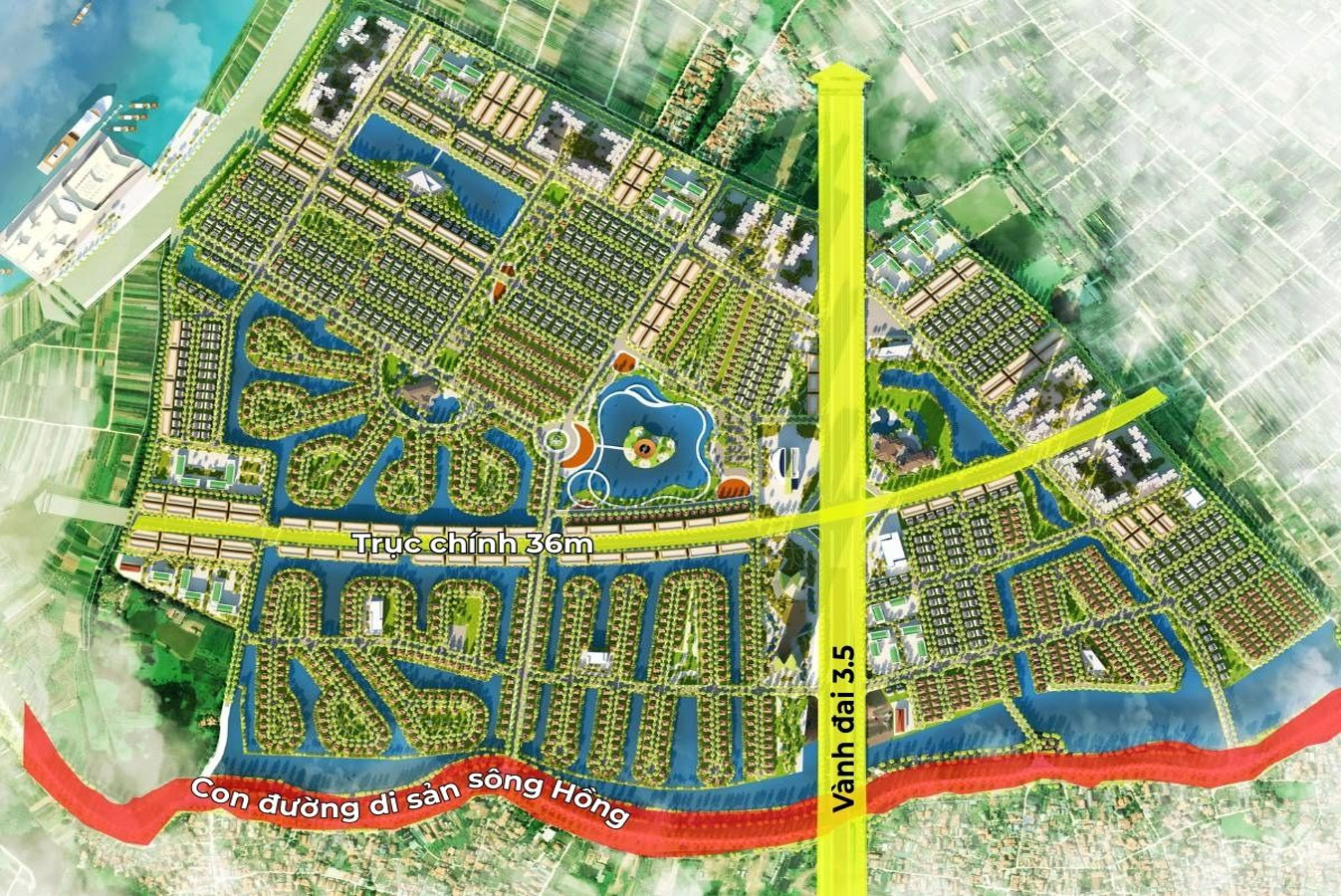 Vị trí dự án Alluvia City 3